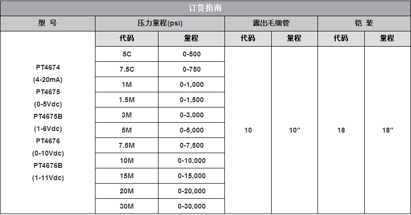 高溫熔體壓力感受器